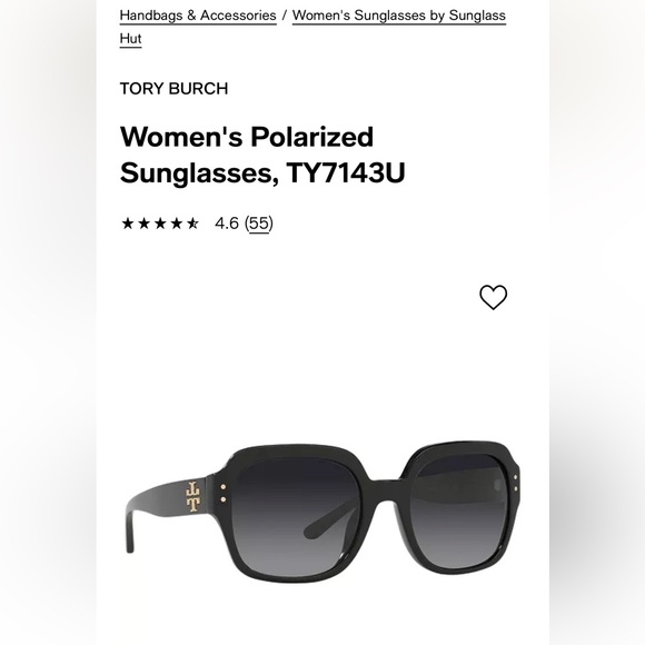 TORY BURCH
Women's Polarized Sunglasses, TY7143U - Picture 9 of 9